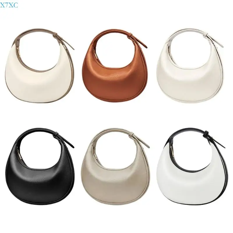 

X7XC Crossbody Bag for Women,Lovely Hoboes Crescents Bag Casual Toted Handbag Shoulder Bags Purse with Adjustble Strap Gifts