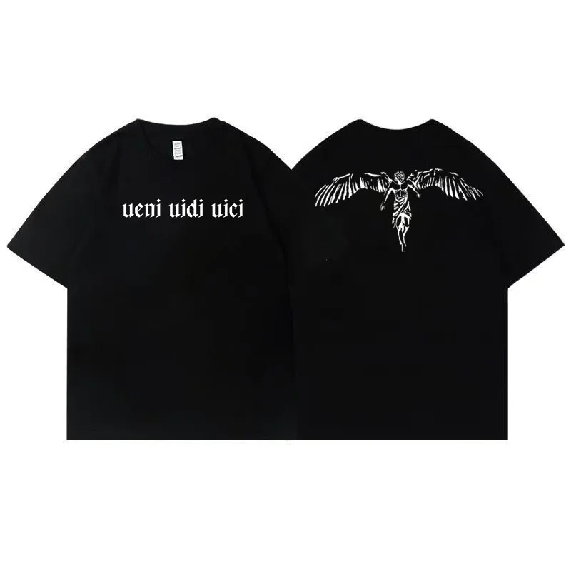 

Camiseta Европа и Америка футболка с графическим принтом Estilo Stretwear хлопковая футболка большого размера Новое поступление повседневного кроя