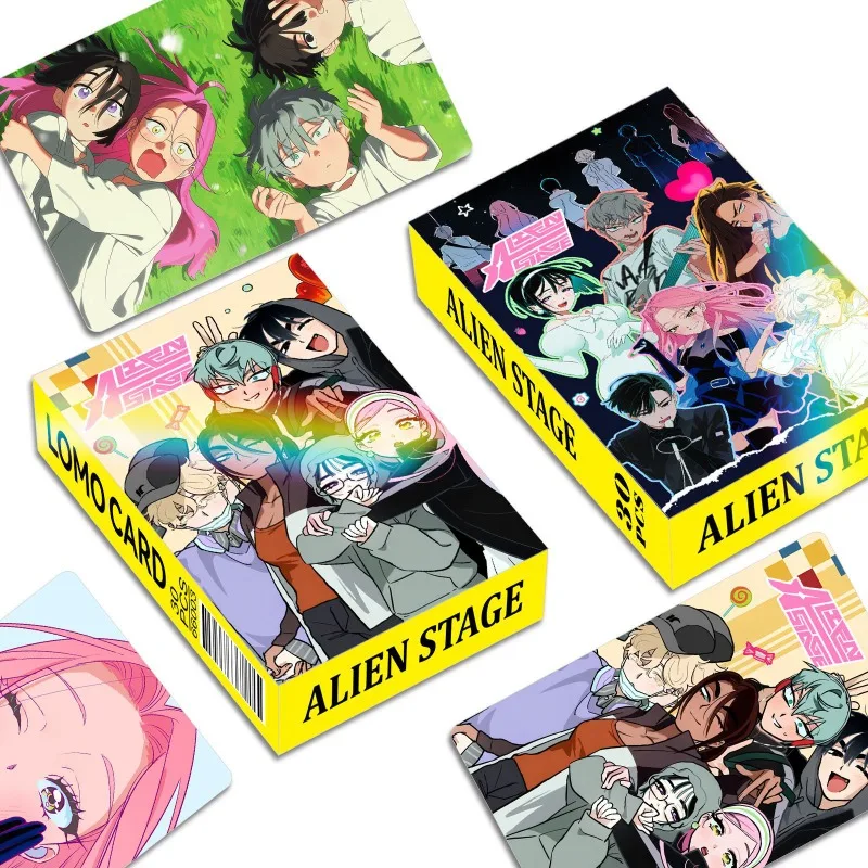 

Animation peripheral, special-shaped stage, double-sided 30 LOMO cards boxed high definition cards, bookmarks 30/set