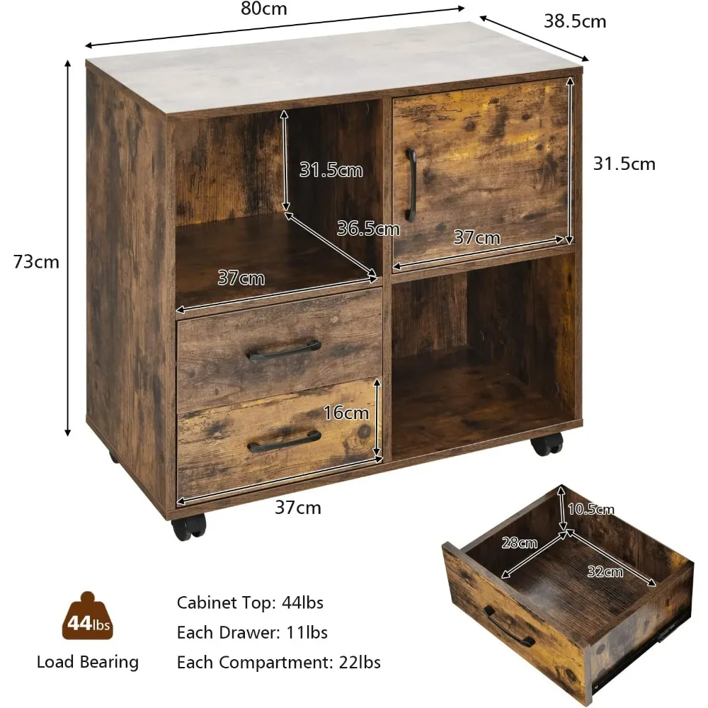 Armario de almacenamiento, café