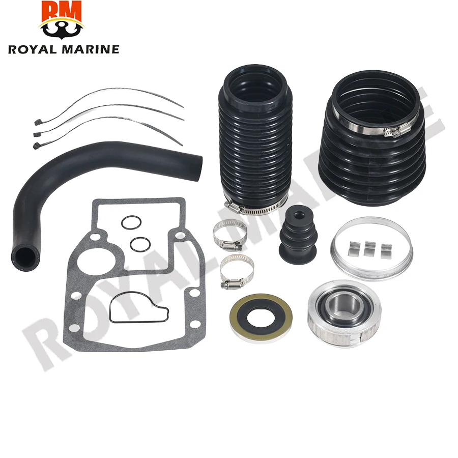 911826 3854127 3841481 3850426 Transom Bellows Kit For Volvo Penta SX OMC Cobra Drive Exhaust Bellows Gimbal Bearing Kit