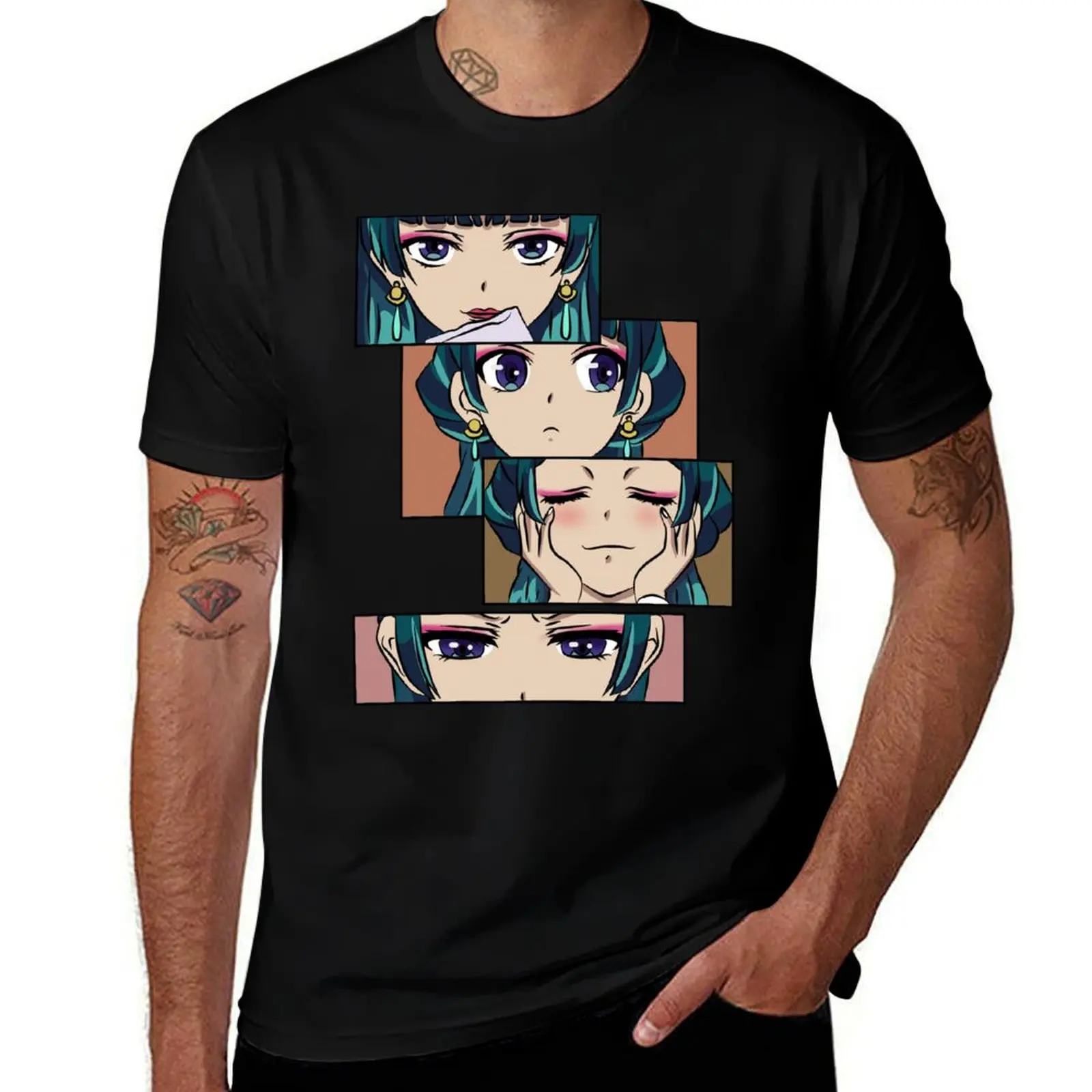 

Maomao_Apothecary Diaries_Anime_Manga T-Shirt Summer Holiday Casual Tee
