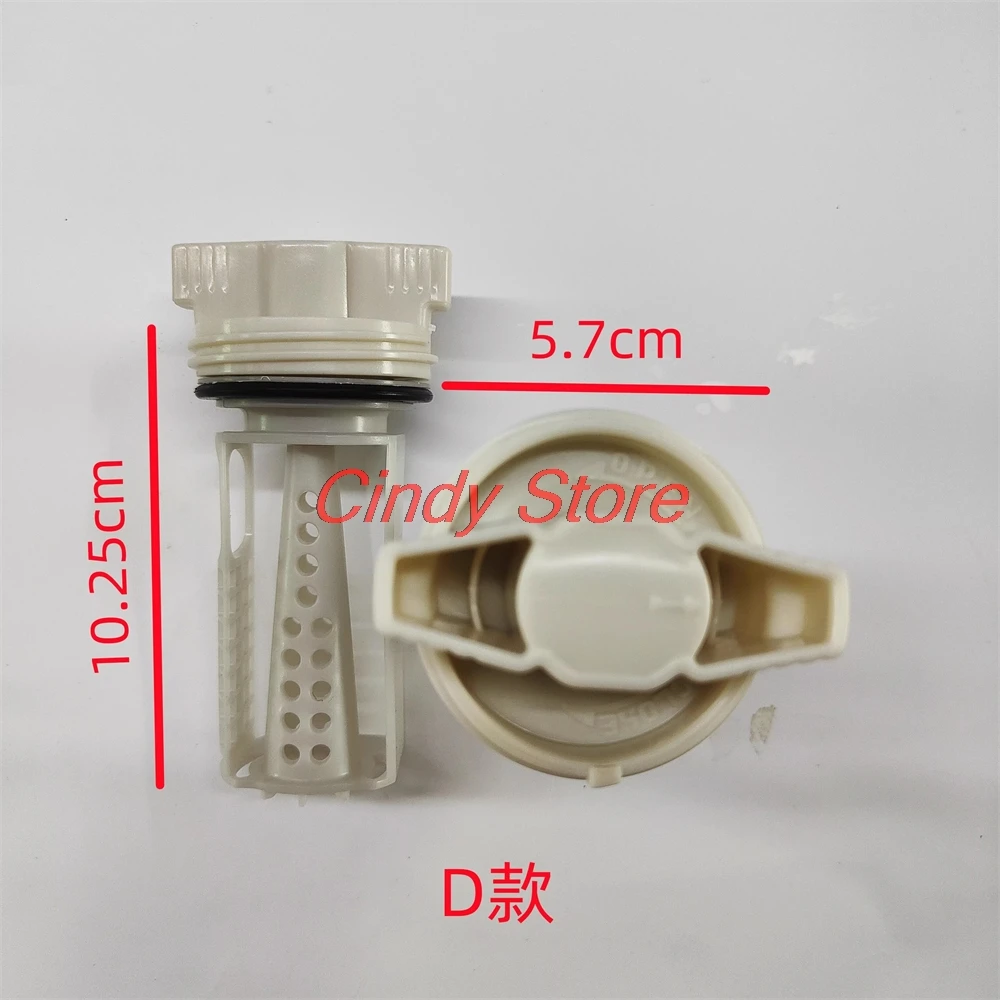 For Samsung drum washing machine accessories complete drainage pump plastic cover drain outlet plug filter mesh water plug