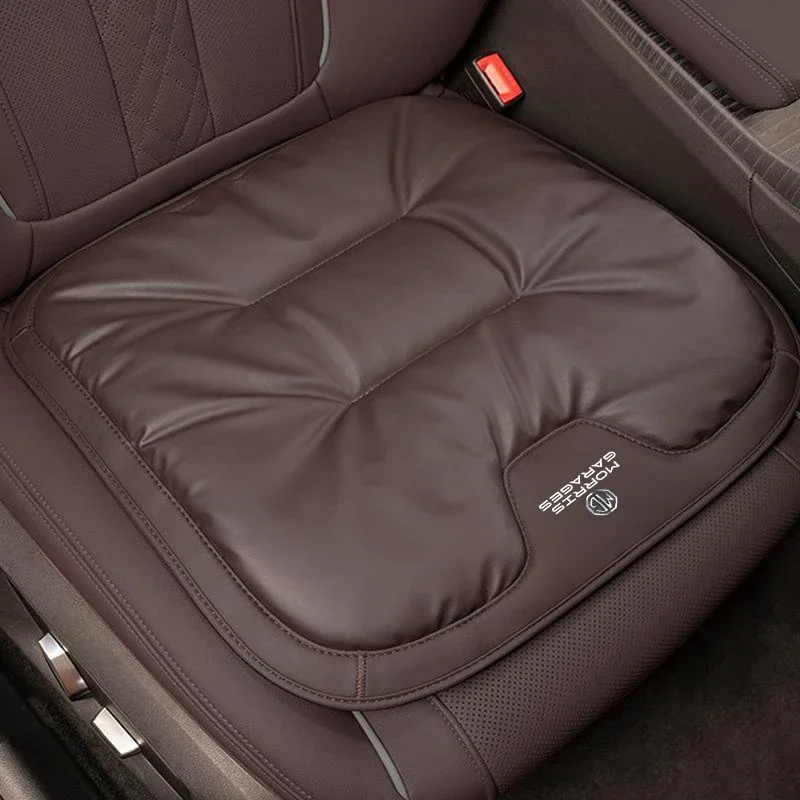 For MG HS MG4 EV ZS ES5 ONE MG5 Scorpio MG6 MG7 Cyberster Soft PU Leather Car Seat Cushion Pad Non-Slip Chair Mat Cover