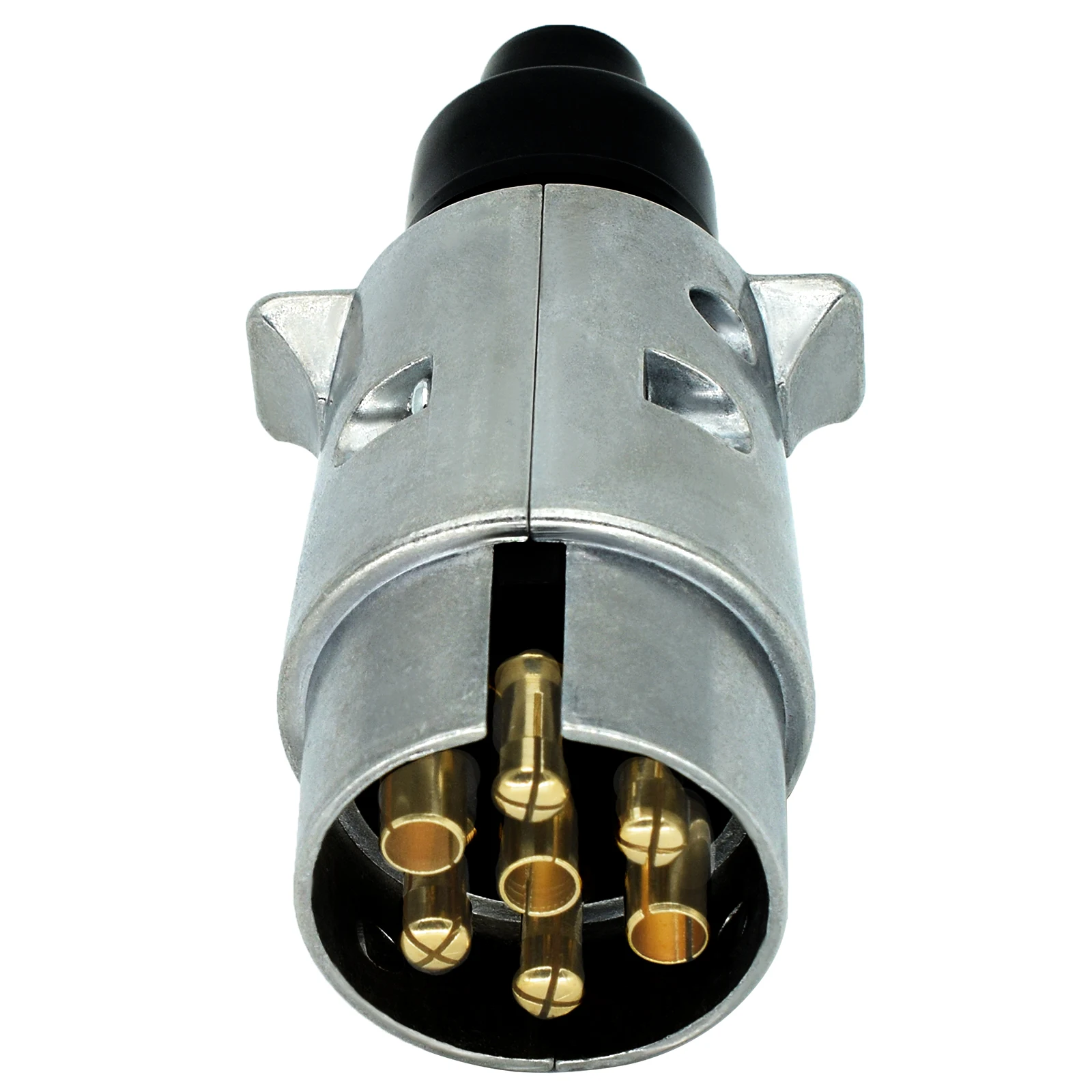 1 قطعة 7 دبوس مقطورة سبائك الألومنيوم المقابس 12 فولت شاحنة سحب سحب الكهرباء موصل الأسلاك موصل محول الاتحاد الأوروبي التوصيل RV اكسسوارات