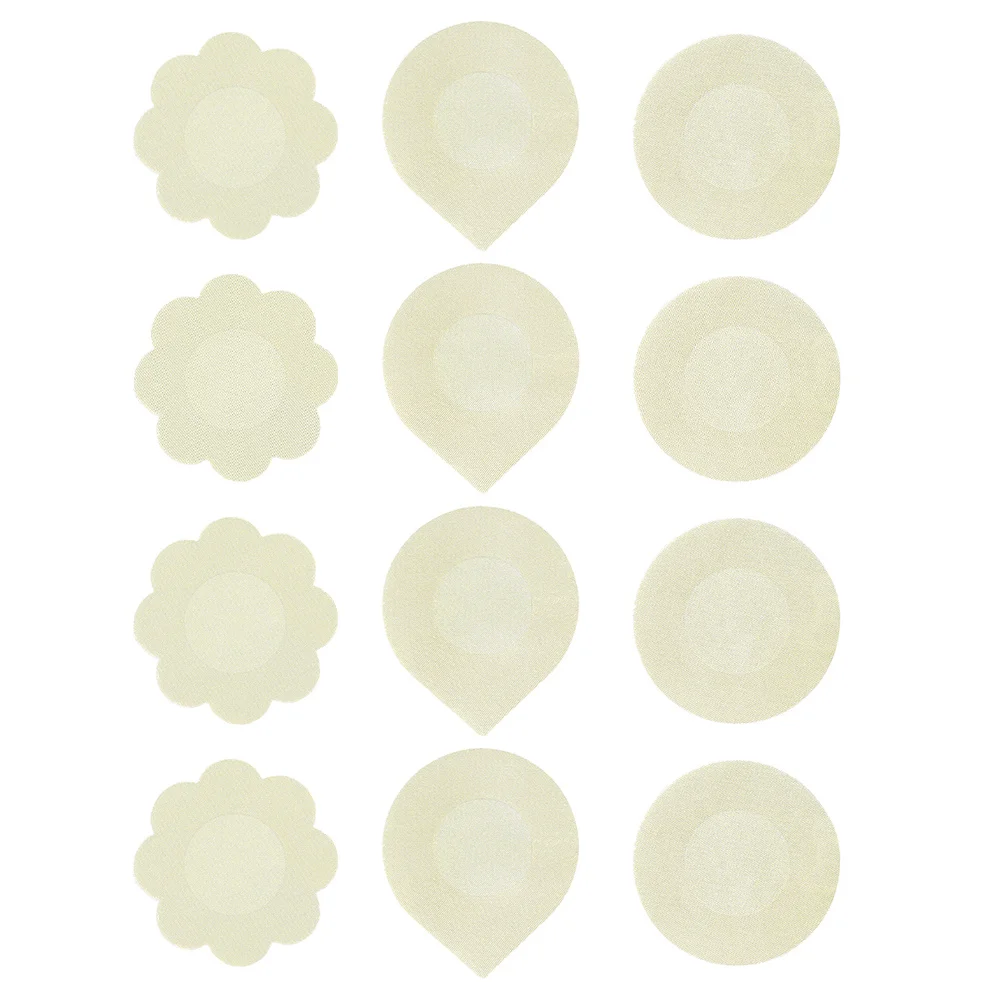 

50Pcs Invisible Anti Bump Point Breast Stickers Disposable Adhesive Covers for Wedding Clubbing Dating Women Breast Cover