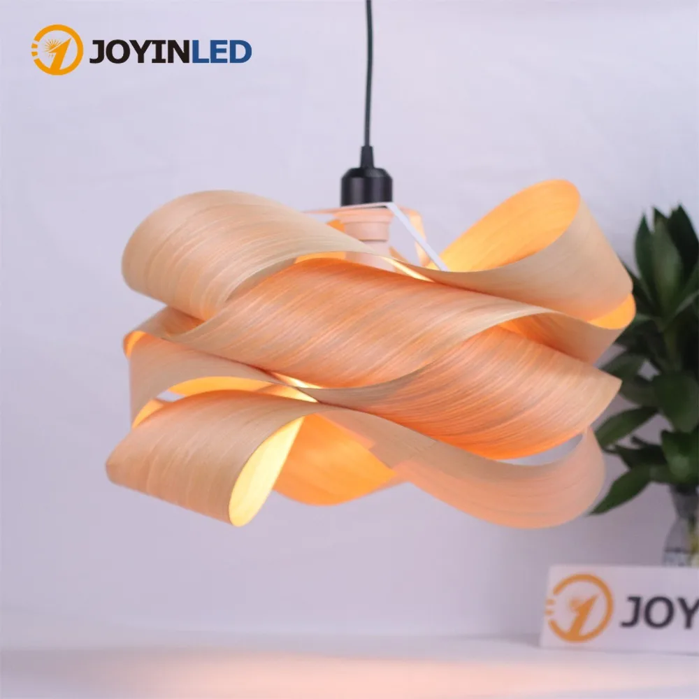 

JOYINLED скандинавский художественный подвесной светильник, креативный персонализированный ретро-дерево, диаметр 40 для гостиной, столовой, спальни