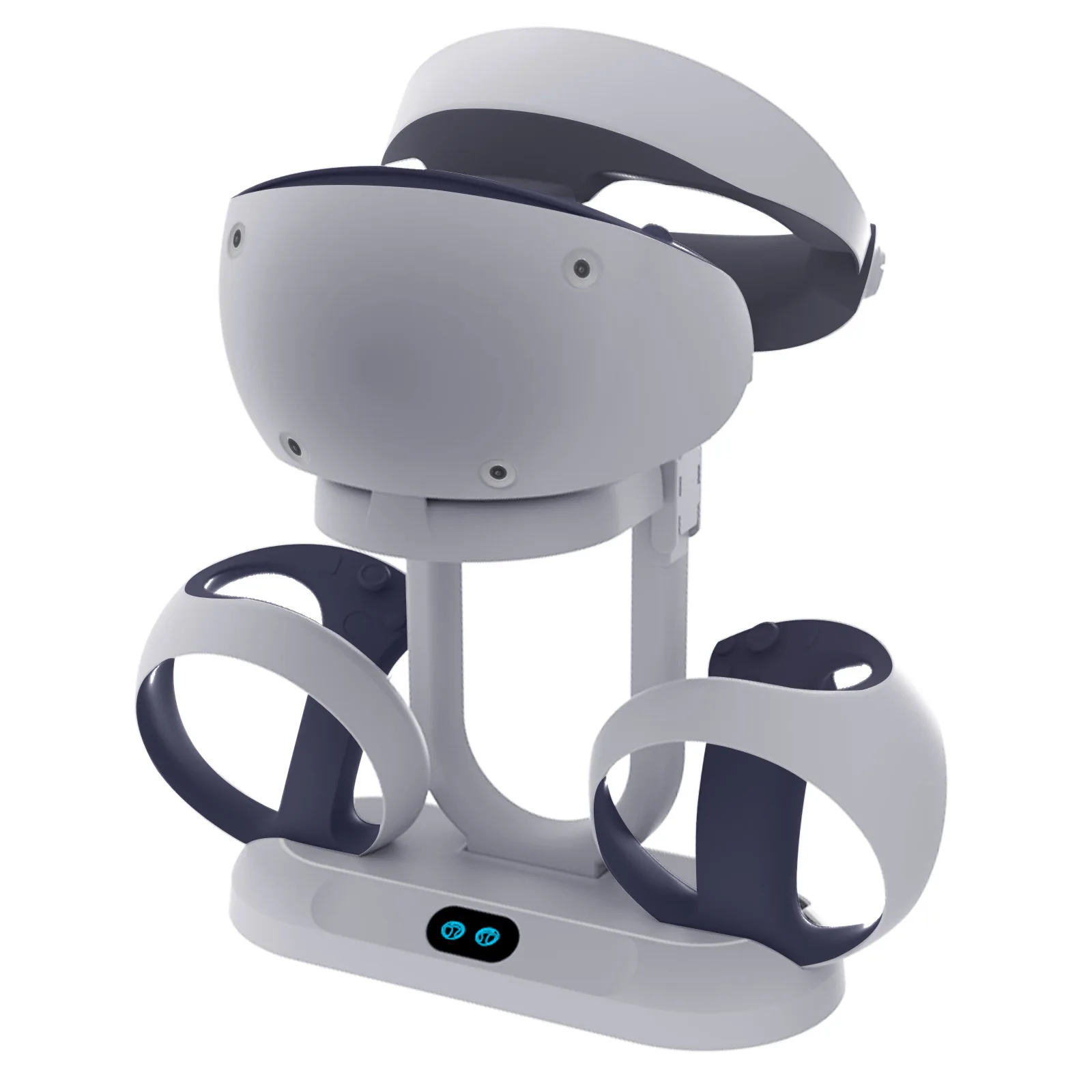 

For PS VR2 Handle Charging Base with Storage Glasses Holder for PSVR2 Game Accessories