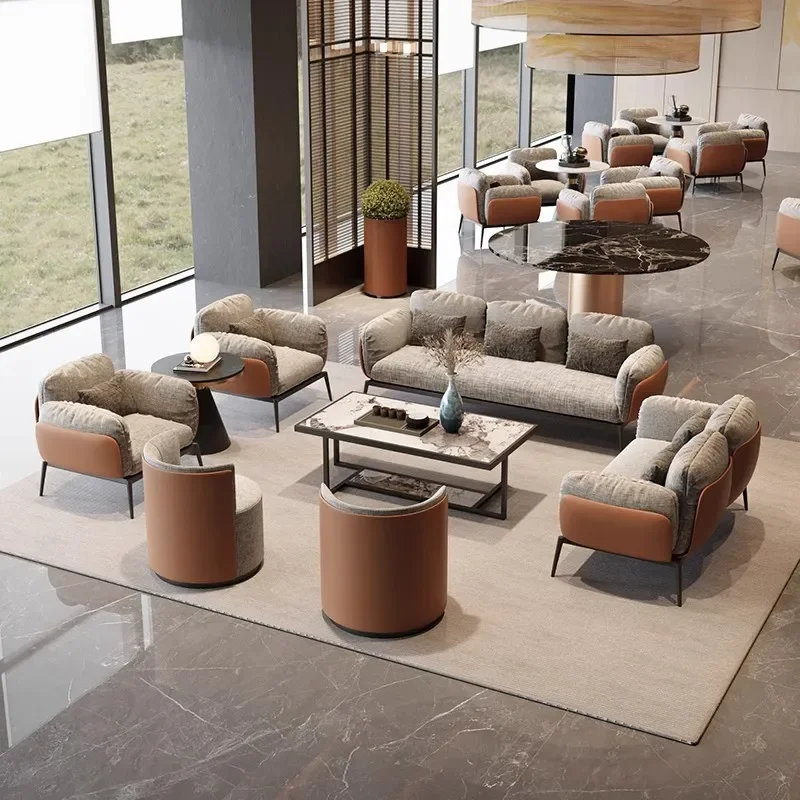

ForBusiness reception sofa single chair leisure sofa simple leisure chair