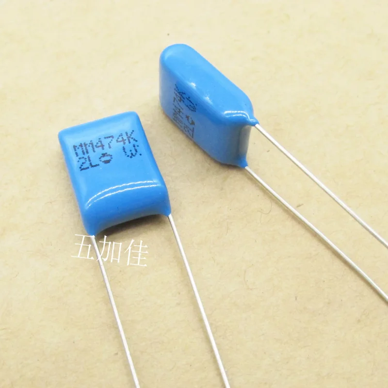 10-100pcs imported film capacitor 2W474 2L474 450V0.47UF 470NF CM2W447KMLW