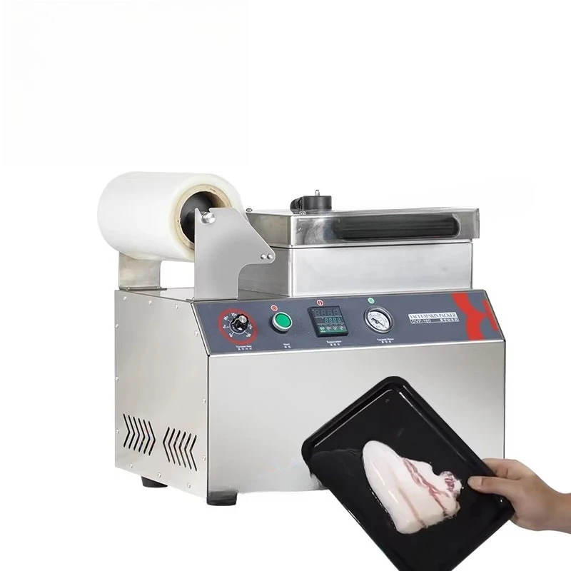Fresh Meat Vacuum Skin Packaging Machine Seafood Skin Vaccum Packing Machine