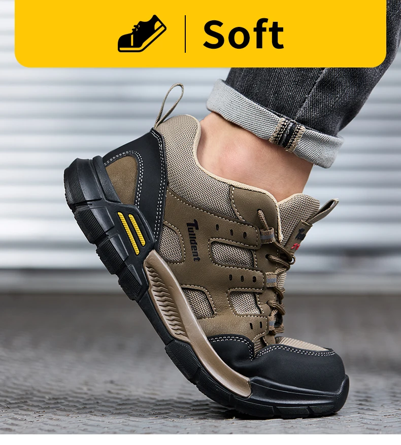 Men's Safety Shoes, Puncture Resistant Work Boots, Protective Shoes, Wear-Resistant Work Shoes, Insulated Shoes
