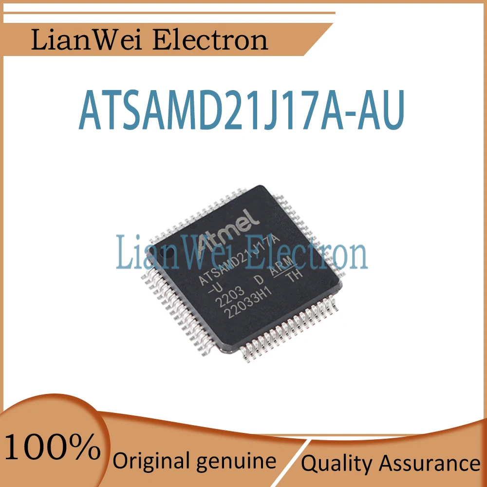 ATSAMD21J17A ATSAMD21J17A-AU ATSAMD21J17 ATSAMD21 IC MCU Chipset TQFP-64