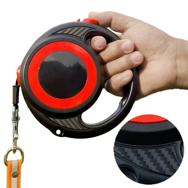 

5M Retractable Dog Leash Automatic Extendable Rope Multi-Functional Pet Walking Chain for Large Dogs Cats Durable Nylon Home Use