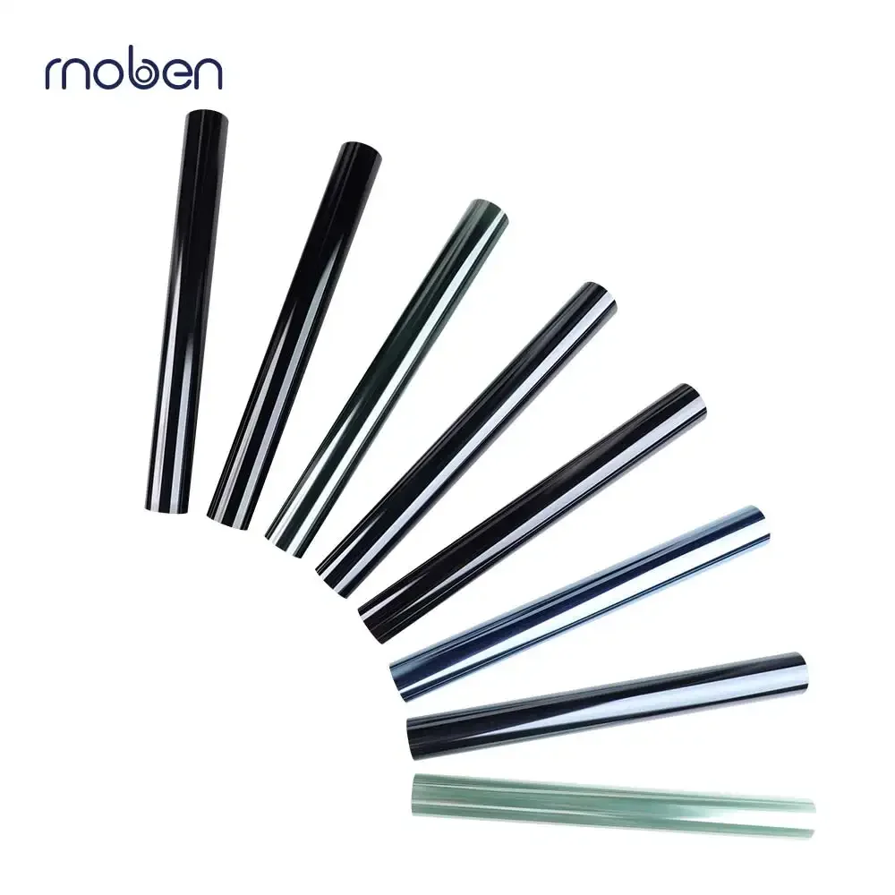 

Moben UV400 Series Top Material 15% VLT High Privacy Protection 100% UV Blocking High Heat Insulation Car Solar Window Tint Film