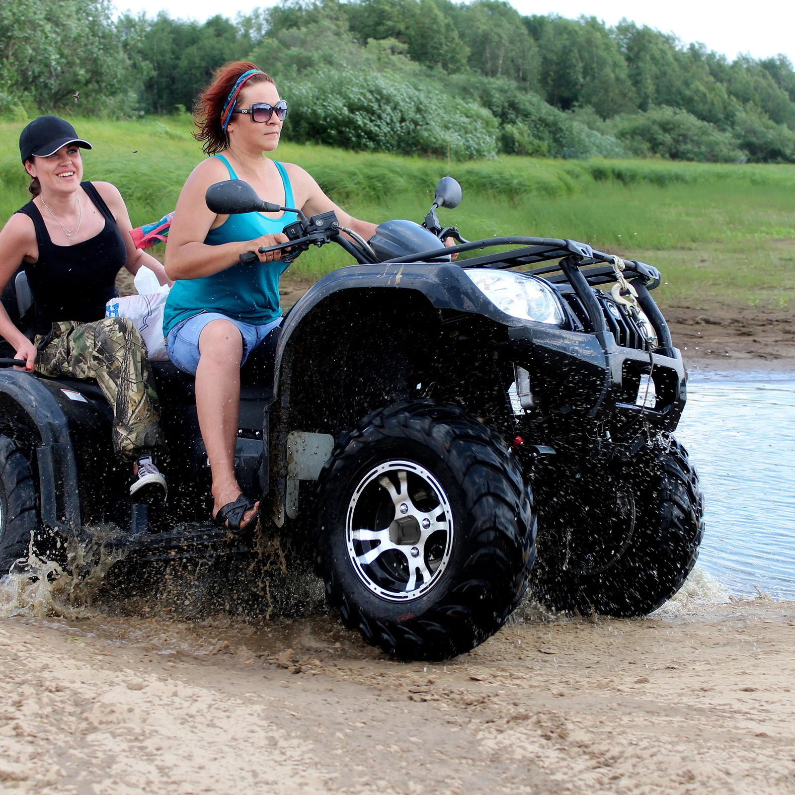 Tampas de borracha para cubo de pneu atv, proteção durável, fácil instalação para praia, uso ao ar livre, tampas de cubo de roda de pneu de borracha com 10 peças