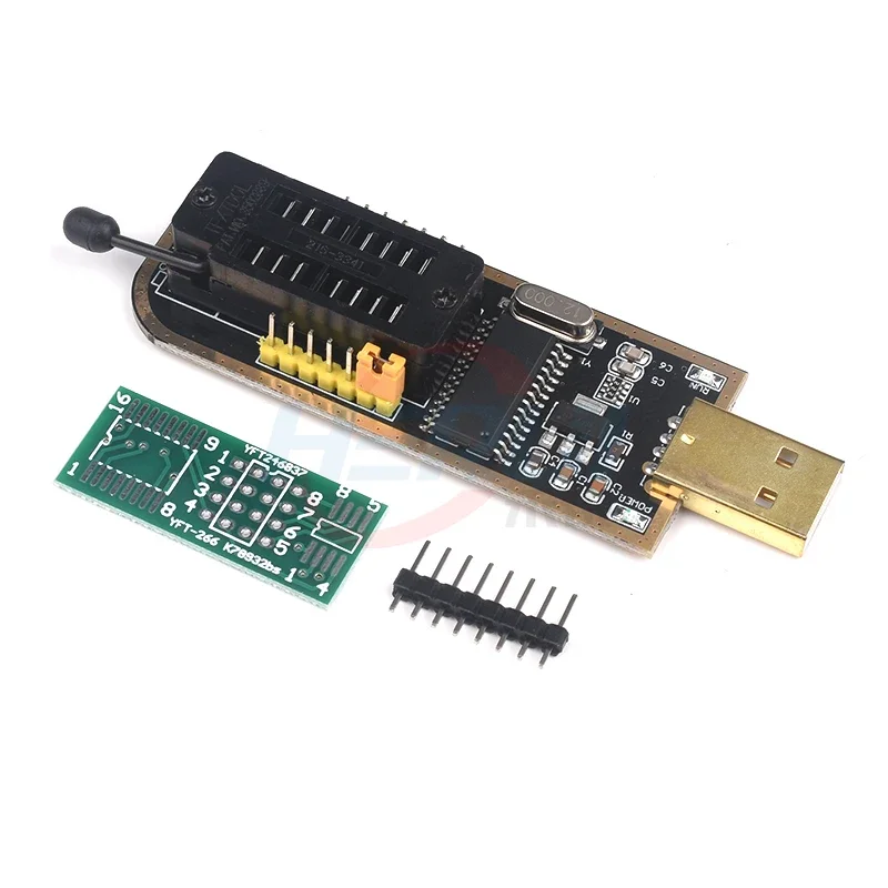 Tuhao gold CH341A programmer USB motherboard routing LCD BIOS/FLASH/24/25 burner write