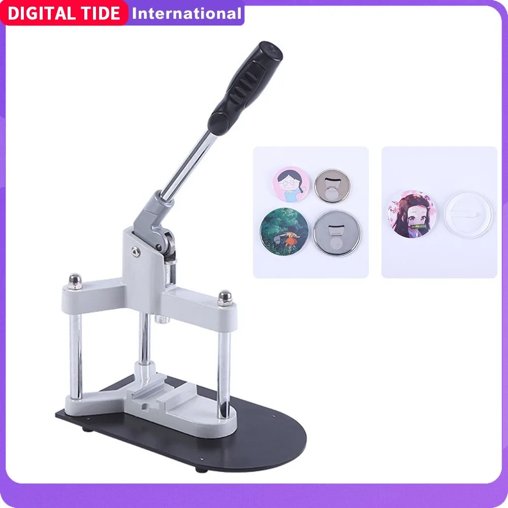 

Badge Making machine, manual self-made tripod badge machine card pressing machine Excluding mold