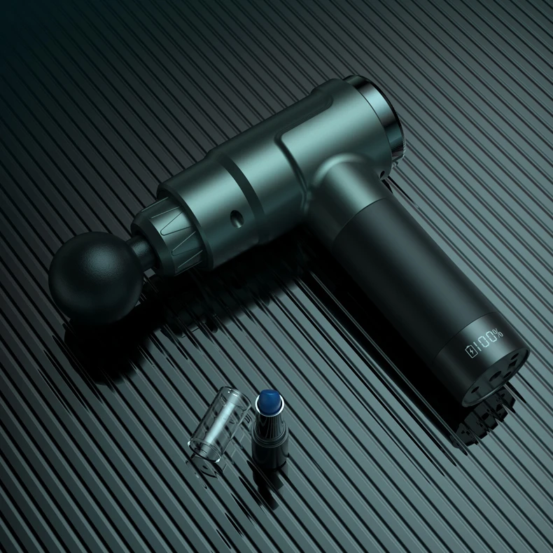 Mini Massage Gun Vibration Electric Facial Gun Portable Massager Deep Tissue Professional Booster Muscle Massage Gun