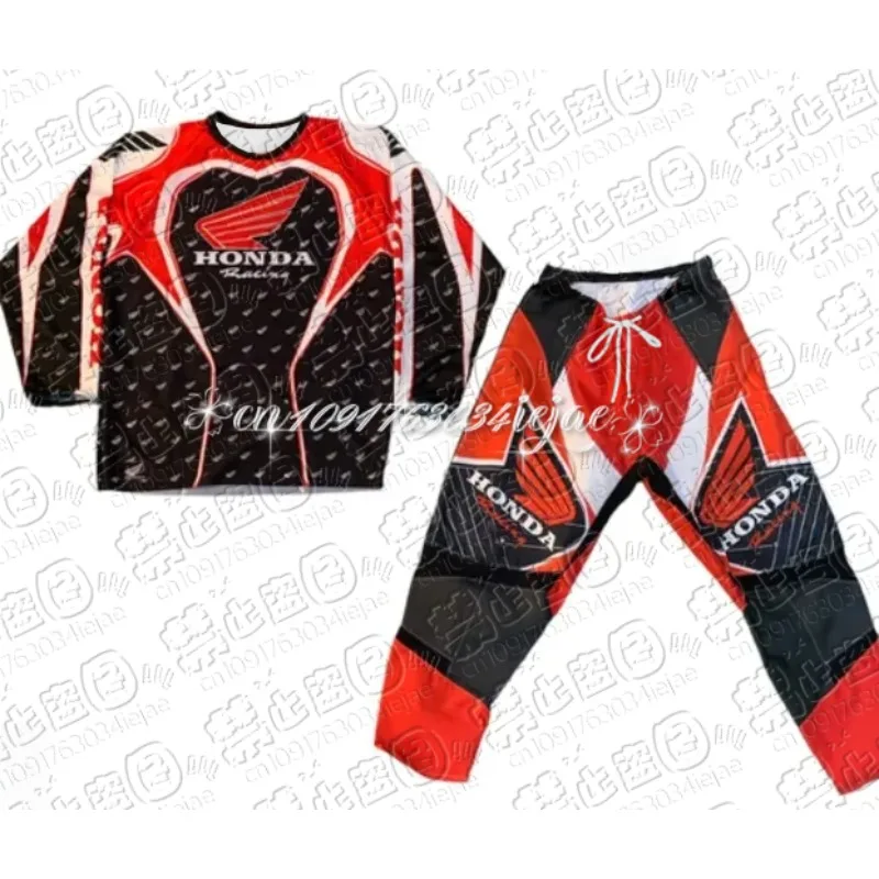 

Honda 2026 Dirt Bike Jersey Breathable Long Sleeve Motorcycle T-Shirt Comfortable Mountain Racing And Outdoor Riding Gear suit