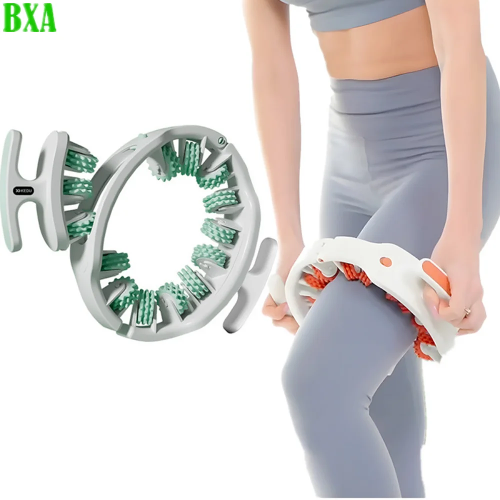 Massageador de rolo multifuncional, Assoalho pélvico, Treinador muscular, Ferramenta de beleza para pernas, Massageador de celulite, Manual, Novo