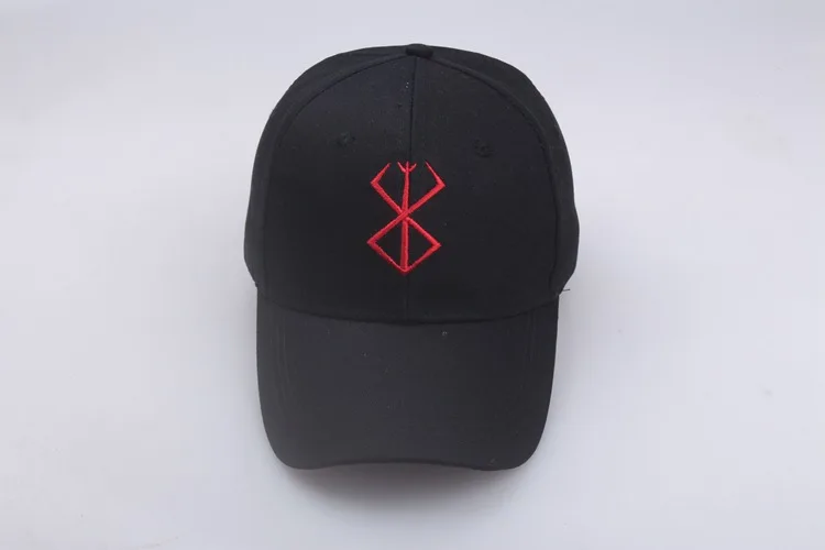 Anime Baseball Cap Cosplay Embroidery Adjustable Hat Unisex Outdoor Sports Prop Accessories