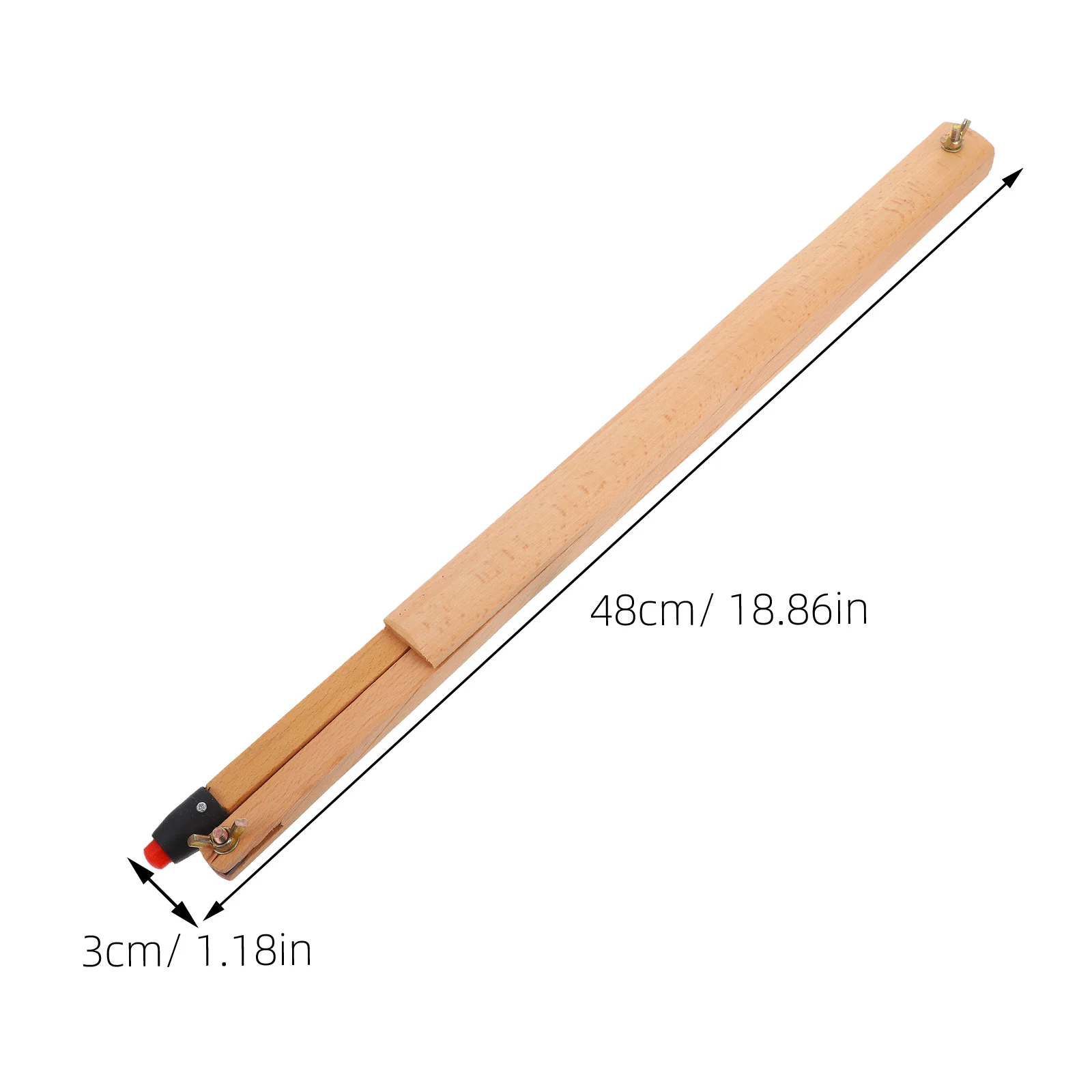 Drawing Compass For Math Teaching Aids Large Circle Tool Whiteboard Clip Chalk Holder Engineering Drafting Design Carpenter