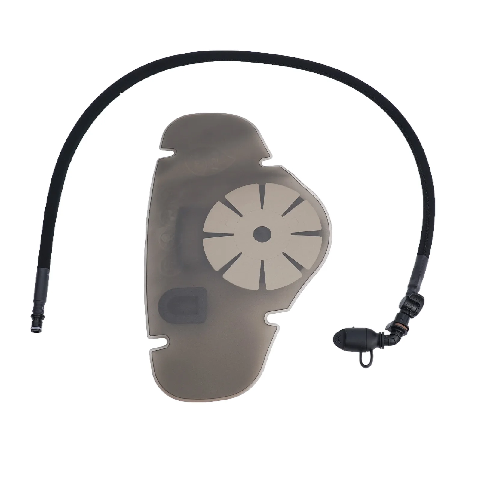 

Мешок для воды для гидратации, прочный сжимаемый двойной герметичный вкладыш объемом 1,5 л, вращающаяся силиконовая насадка, спортивный рюкзак