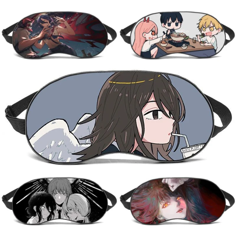 

Chainsaw Man, Anime Shade Eye Patch, Ultra-Soft Sleeping Blindfold, Breathable Eyes Mask Cover, Cosplay Props