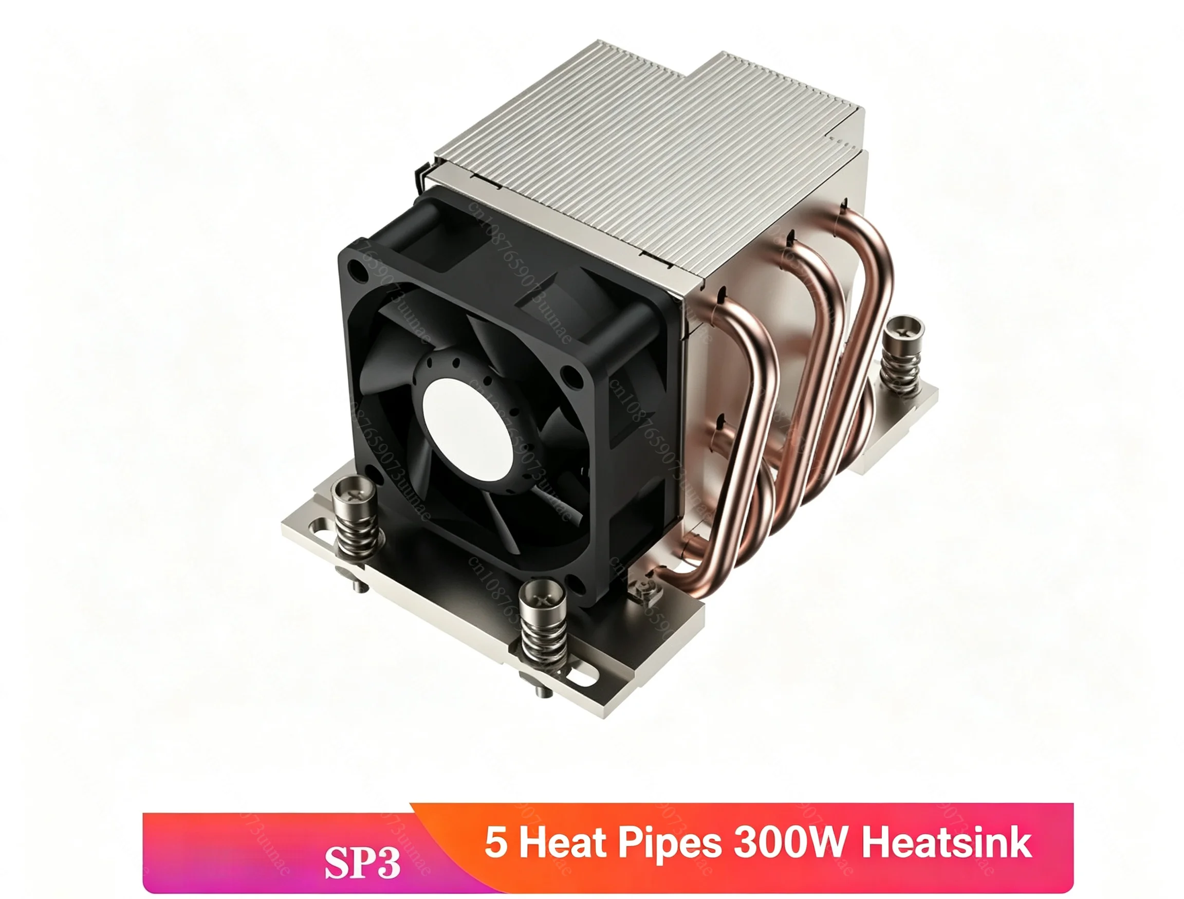 2U Server CPU Cooler Heatsink for  EPYC 7742 Socket SP3 LGA4094 Server Processor Cooling Replacement Part