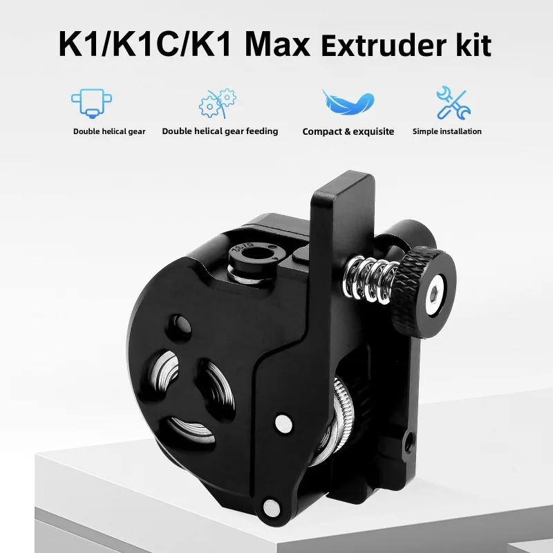 Upgraded All Metal Direct Drive Extruder Assembly Dual Gear Feeding Structure with Motor Professional 3D Printer Upgrade Parts