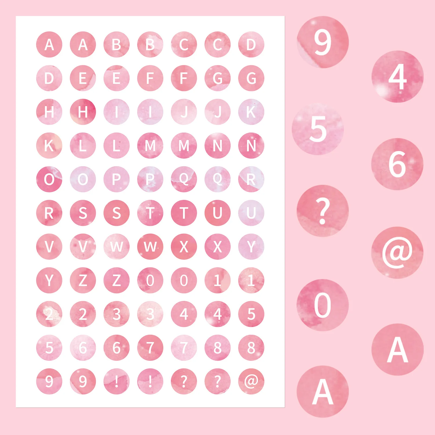 8 قطع شخصية الرقمية متعة كليب الفن متعة الكتابة على الجدران ملصقات لعبة DIY دليل الأمتعة دراجة نارية محمول الأمتعة ملصقات #3