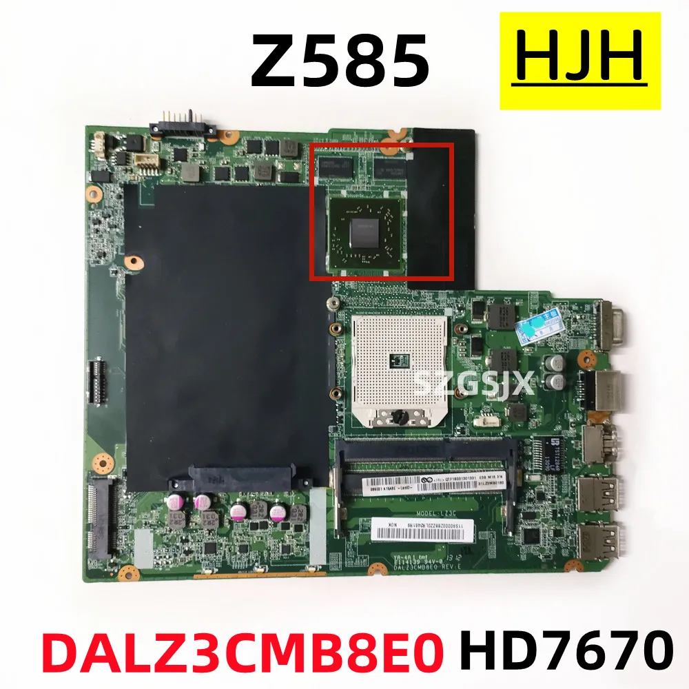 Laptop motherboard para Lenovo Ideapad Z585, 4 GB, AMD gpu-7670m, 2GB fru 90000910 90000288, 100% teste