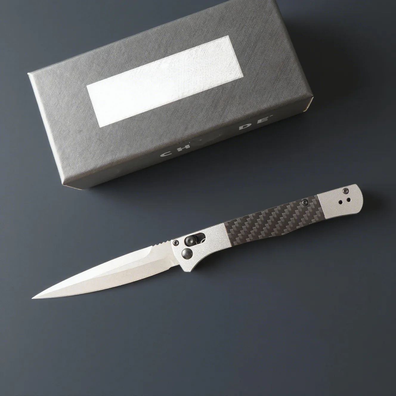 4170BK Кемпинговый нож, суперсталь S90V, 3,95-дюймовое лазерное лезвие, складной нож с алюминиевой ручкой, снаряжение для выживания в дикой природе