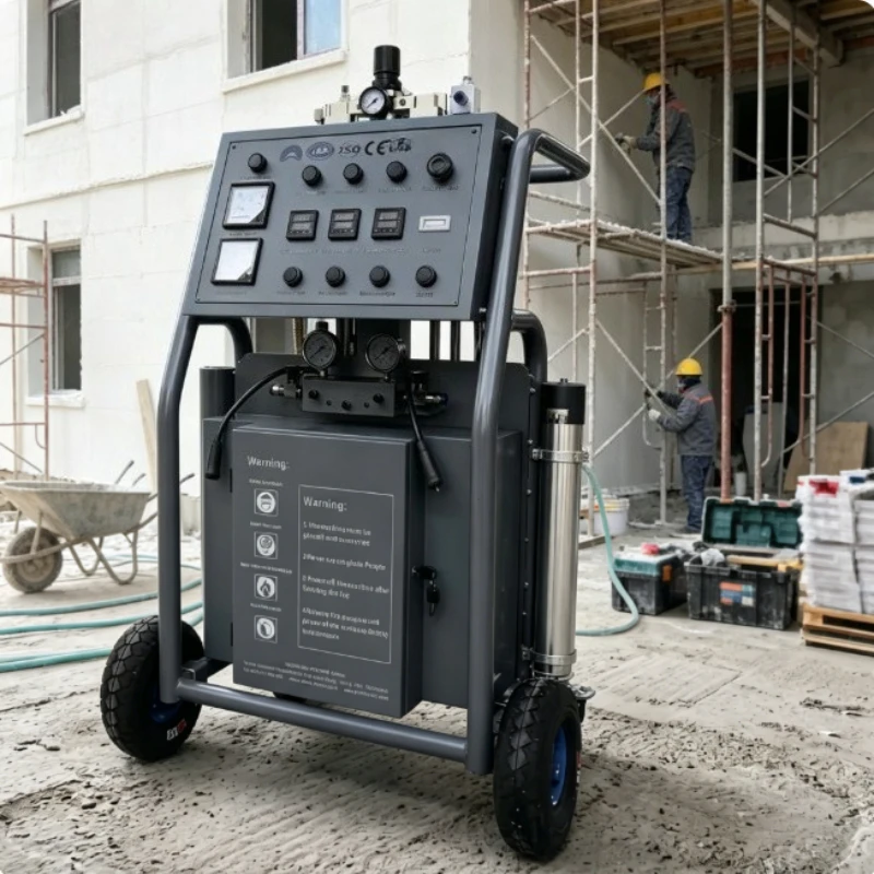 Multifunctional Polyurethane Polyurea Sprayer Hydraulic Foam Machine For Warehouse Roof Thermal Insulation Coating