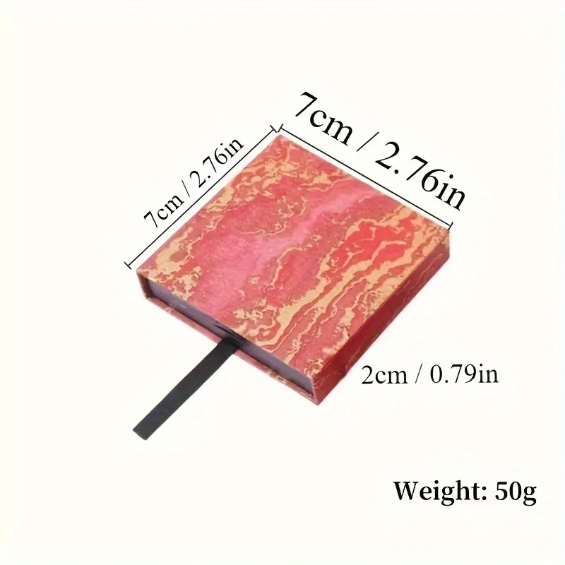 مجموعة واحدة من صندوق عرض المجوهرات الأنيق الشفاف من فيلم البولي ايثيلين - إطار عائم للخواتم والقلائد والأقراط | مثالية لديكور المنزل و #2