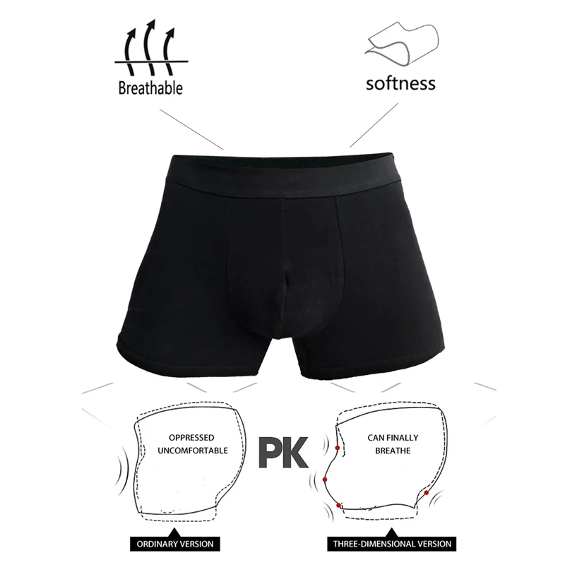 8pcs Boxers Cotton underwear for men Sexy Men\'s panties Set High Quality Mens Boxer Shorts Family Underpants Man Sexy Male Trunk
