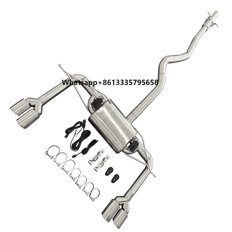 

For Land Rover Defender Escape Exhaust System High Performance Cat Back Exhaust Pipe Electronic Valve Exhaust Muffler