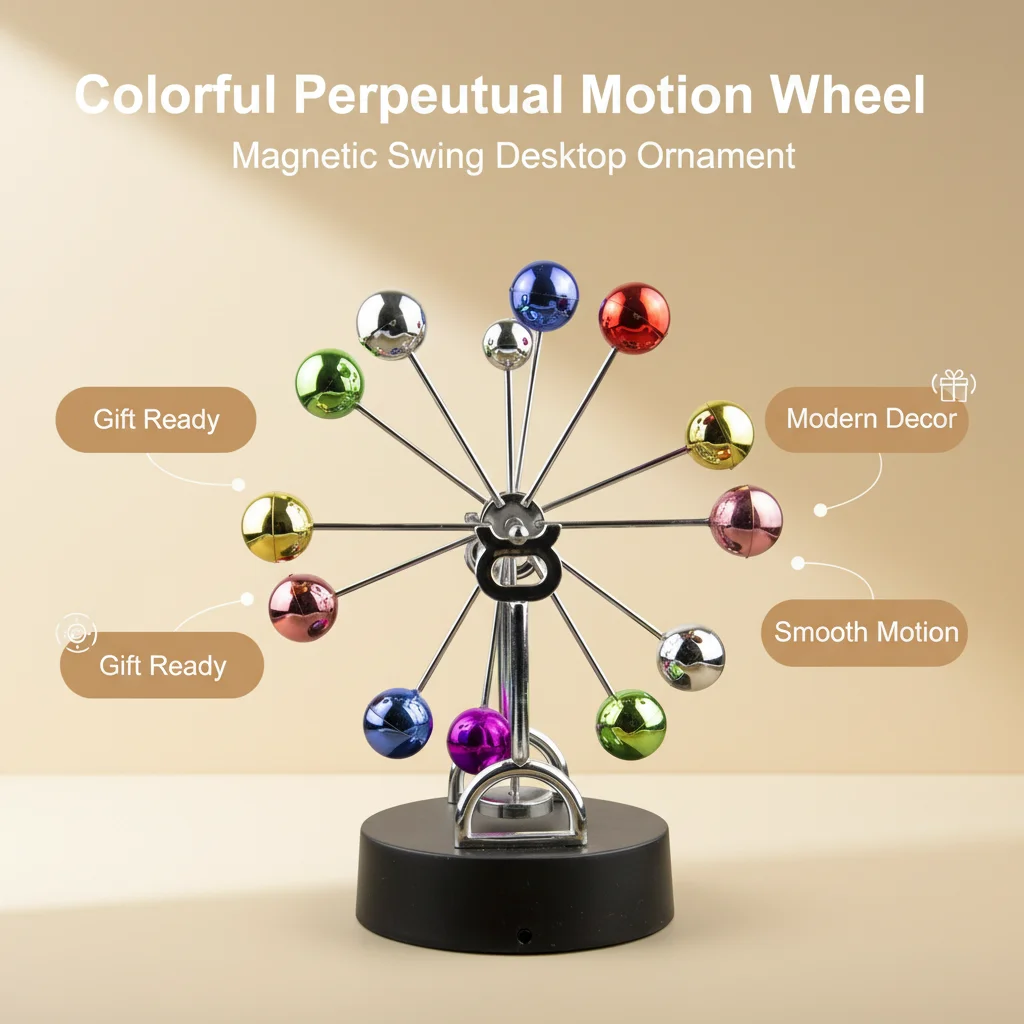 Solar System Orrery - Ruota Panoramica Magnetica a Movimento Perpetuo