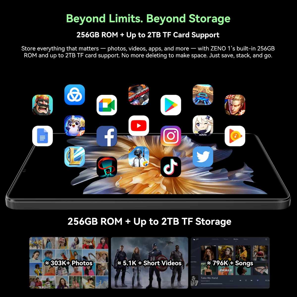 تابلت Blackview بشاشة 8 بوصة عالية الدقة Unisoc T615 6GB+256GB/4GB+64GB 8MP كاميرا 6000mAh بطارية أندرويد 15 4G ZENO 1 أجهزة لوحية PC