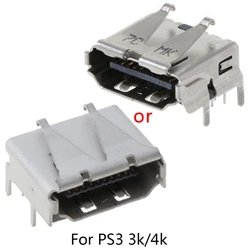 For Playstation 3 PS3 HD PS 3 Super Slim 3000 4000 3K 4K HDMI-compatible Port Jack Socket Interface Connector Replacement
