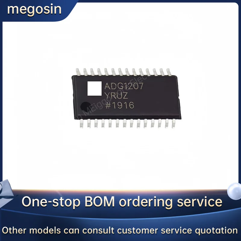 1PCS/LOT ADG1207YRUZ ADG1207 TSSOP28 Multiplexing switch logic chips in stock
