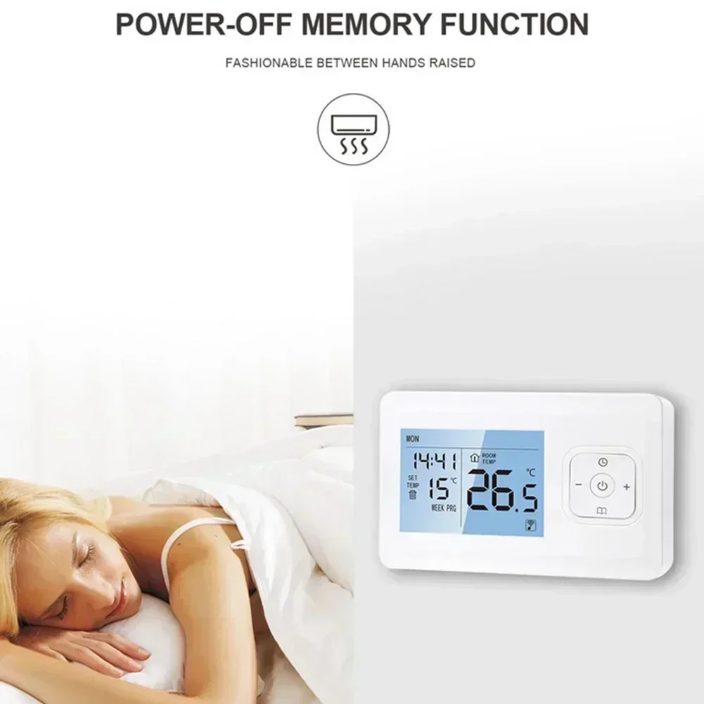 For Floor Heating Water Boiler Wifi Thermostat Temperature Control App Remote Control For Wireless Thermostat