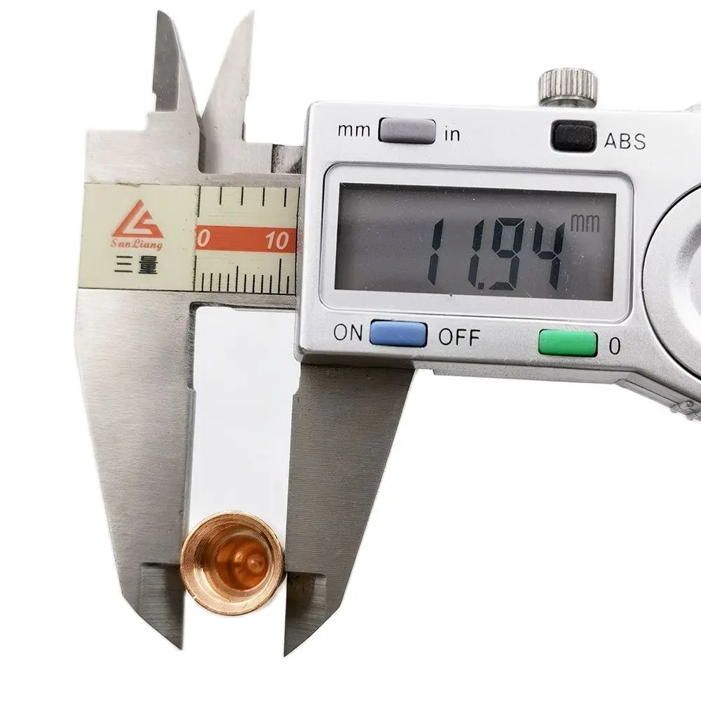 5pcs Electrode and 5pcs Nozzle 40-120A Air Cooled No HF Plasma Consumables IPX102 IPXM102 Manual Torch Machine Cutting Torch