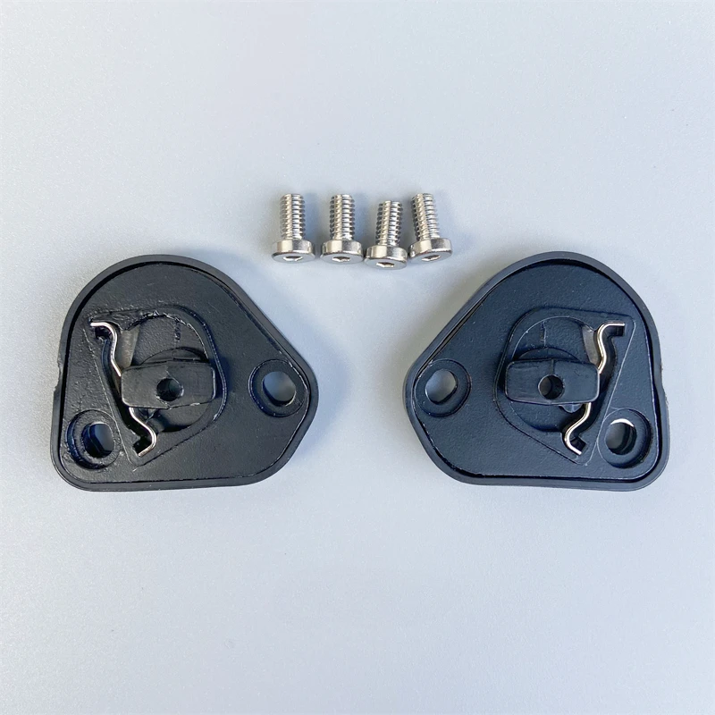 Accesorios placa izquierda derecha con tornillos visera escudo Base de engranaje herramienta de lente casco de motocicleta para Pista GP RR Corsa R