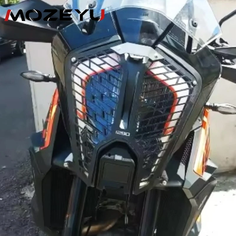 

For KTM 1290 Super Adventure R S 2021 2022 2023 2024 2025 2026 Motorcycle Headlight Protector Guard Cover Head Light Protection