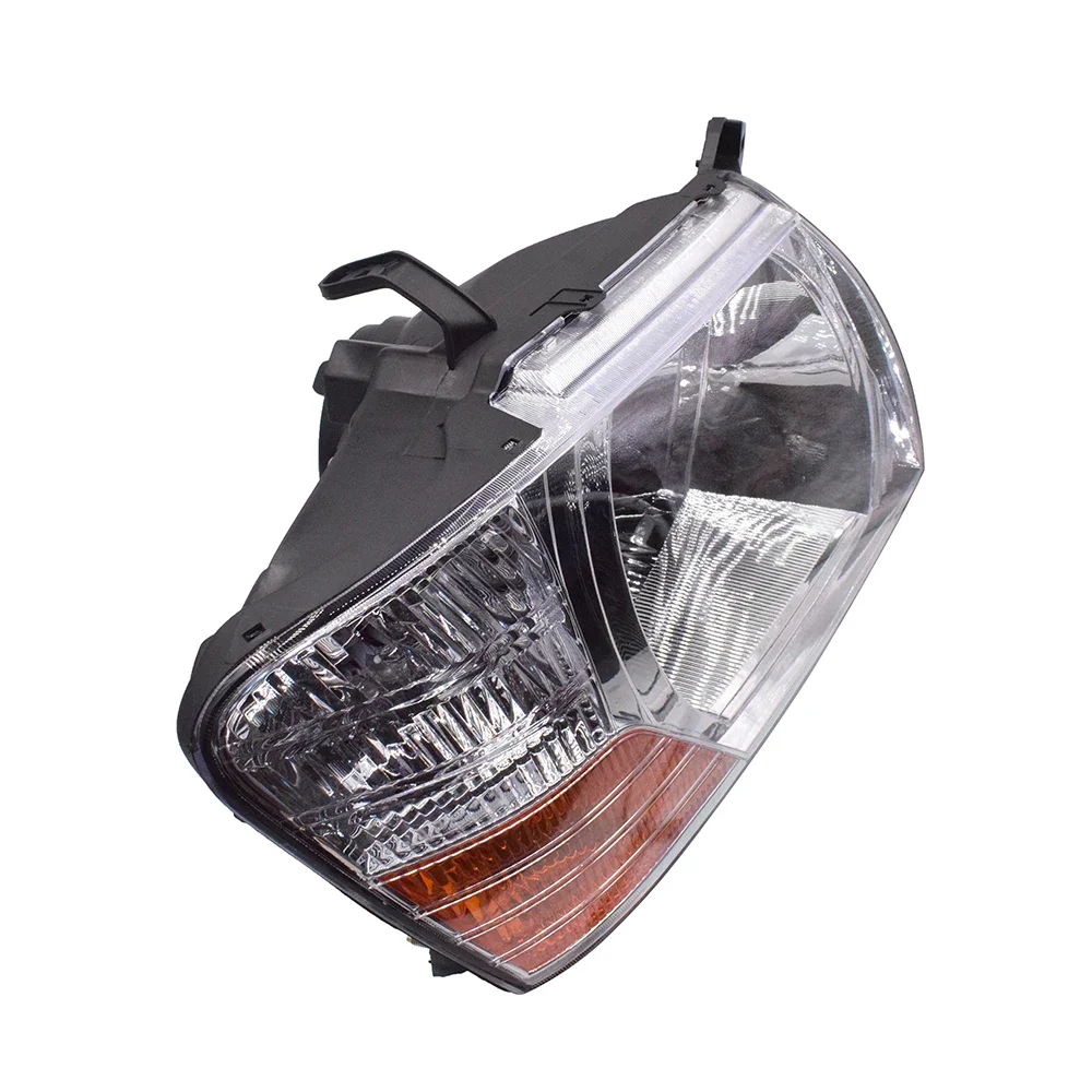 White Head Lamp Head Light Left  & Right for Mitsubishi Pajero Montero 3 III 2000-2008 MN133749 MN133750