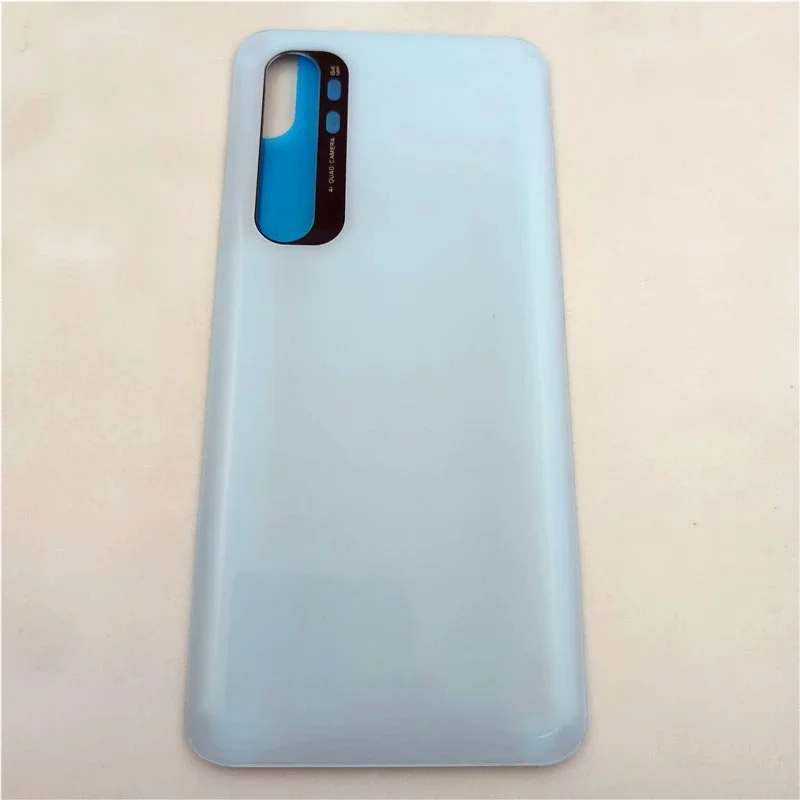 For Xiaomi Mi Note 10 Lite Battery Cover Back Glass Panel Rear Housing Door Case Replacement