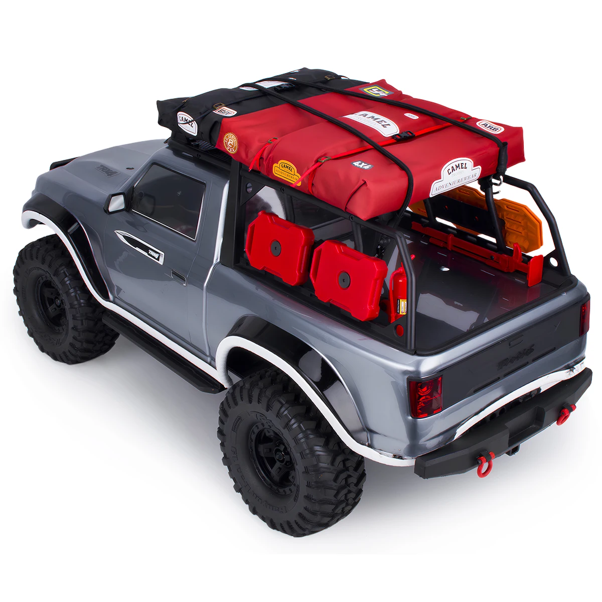 Simulazione Tenda da tetto Decorazione per 1/10 RC Crawler Car Traxxas Trx4 Axial Scx10 Yikong RC4WD D90 Croboll MK07 MJX H8H Fai da te