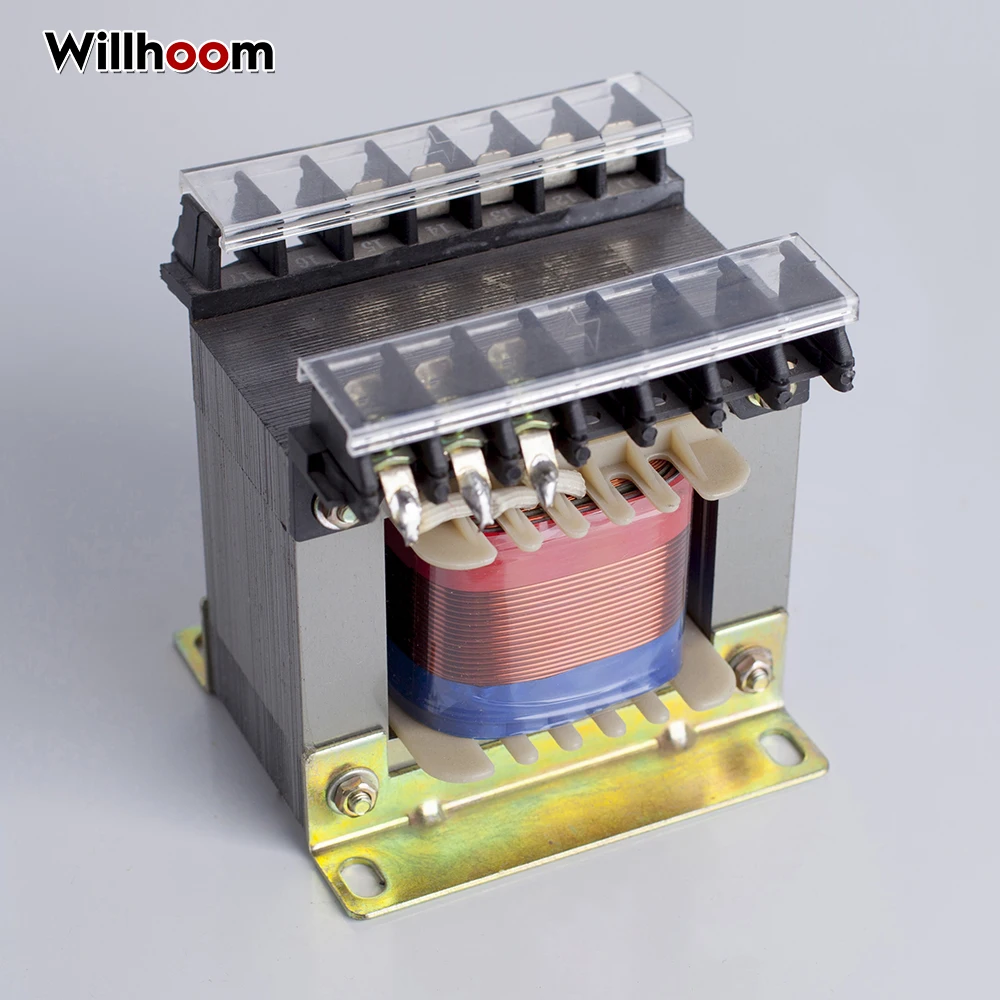 JBK3 Control transformer 63VA Single Output 9V 12V 15V 18V 24V 36V 48V110VPure Copper Wire Audio Power Transformer Input 220V